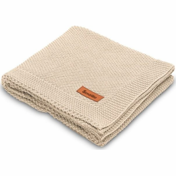 Sensillo pletená bavlna 100x80 Beige 4320/5442