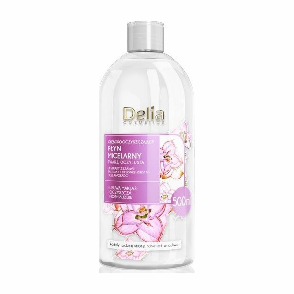 Delia Cleansing Micellar Fluid - každý typ kůže 500 ml