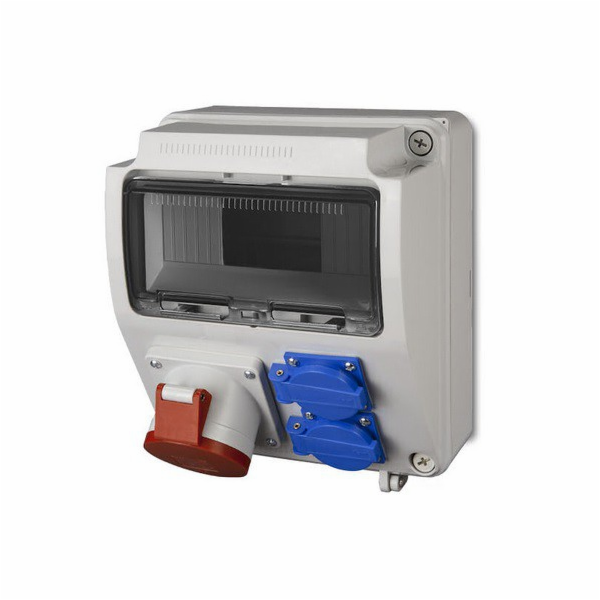 Elektro-Plast Switchgear 9-module 2 x 2p+s 5p/32a