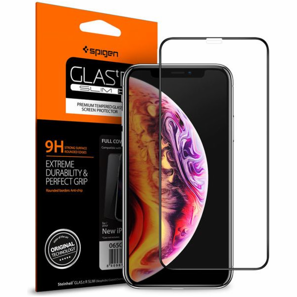 Spigen Glass Spigen Glas.tr Slim FC pro Apple iPhone Xs M...