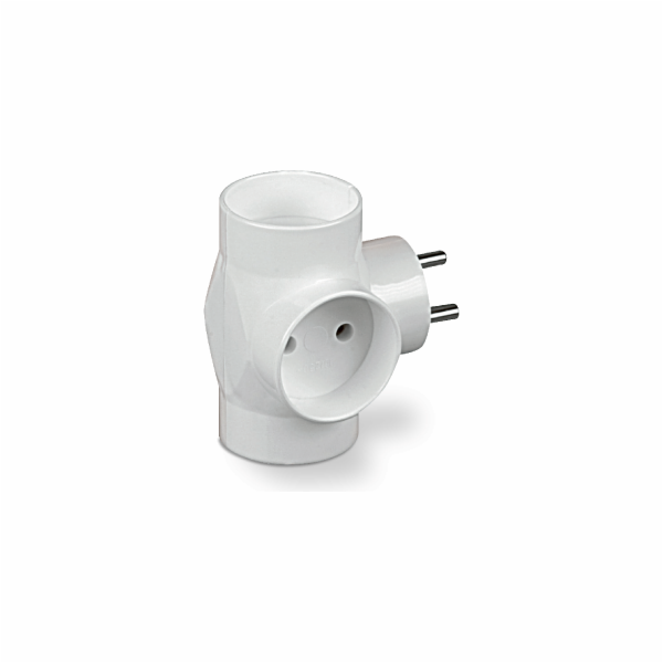 Patrol R-30 Splitter, 3x kulatá zátka, bílá