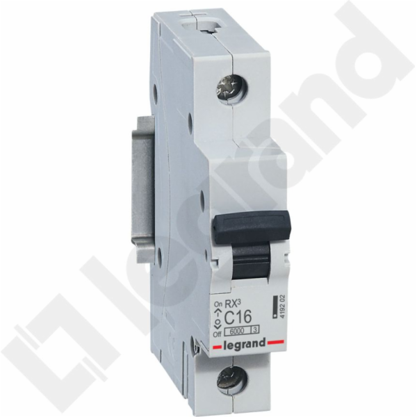 Hypertrofie Legrand RX3 1P C 16A 6000A - 419202