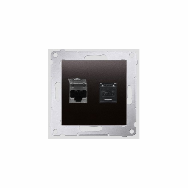 Kontaktovat -Simon Computer Socket Simon54 Double 2xrj45 ...