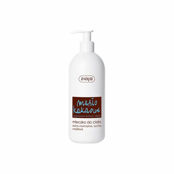 Ziaja Cocoa Butter Body Mléko, 400 ml dávkovač