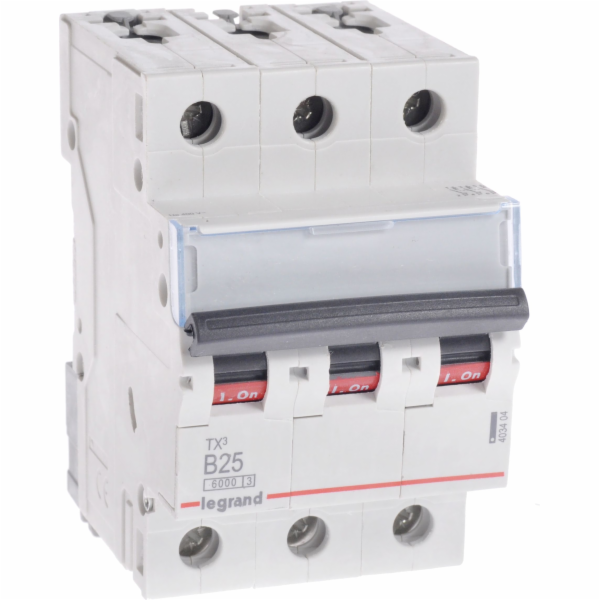 Hypertrofie Legrand S303 B25 TX3 25A 6KA 403404
