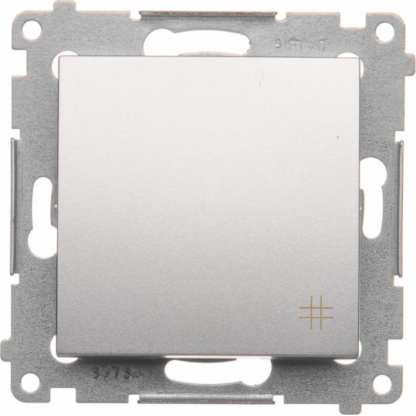 Kontaktní - Simon Silver Mat Cross Connector - DW7.01/43