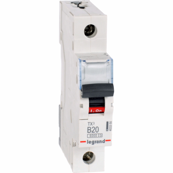 Legrand Hypertrofic Switch S301 B20 6KA TX3 (403358)