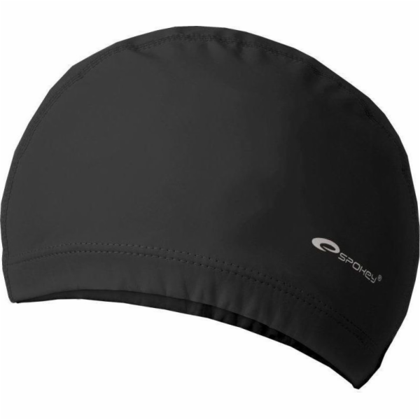 Spokey TORPEDO Dvouvrstvá plavecká čepice, černá