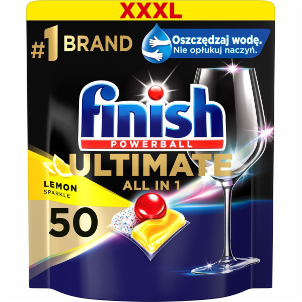 Finish FINISH Ultimate All-in-1 kapsle 50 citronů