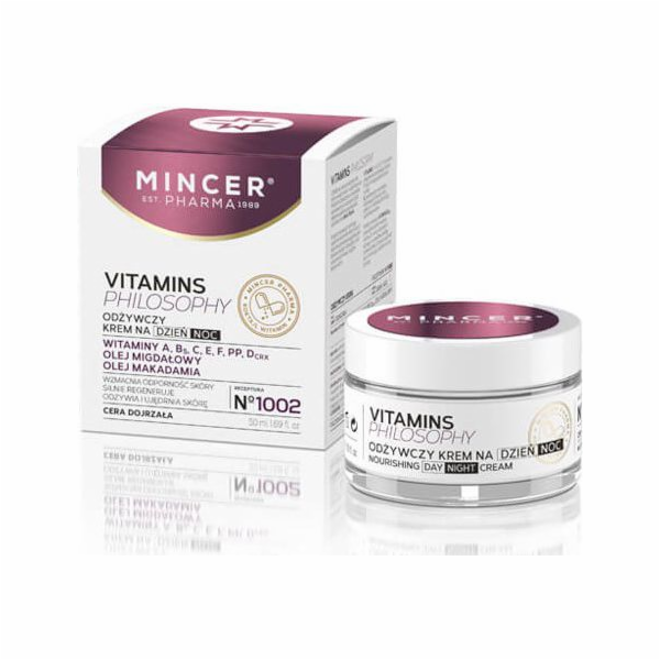 Mincer Vitamins Philosophy vyživující denní a noční krém ...
