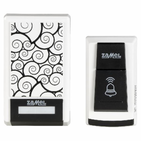 Zamel TANGO bezdrátový bateriový zvonek 80dB 36 zvuků ST-910