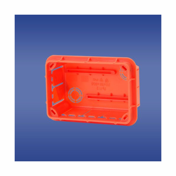 Elektro-Plast Krabice pod omítku 76 x 116 x 52 mm oranžov...