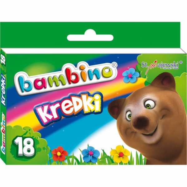 Bambino Pastelky BAMBINO, 18 barev, licence BAMBINO