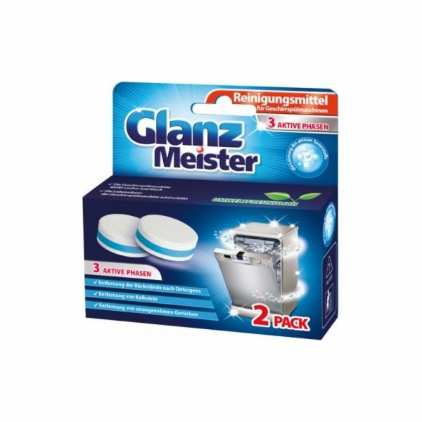 GlanzMeister GlanzMeister tablety do myčky nádobí, 2 kusy...
