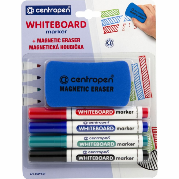 Centropen Centropen, sada značek pro tabule 8559, barva, ...