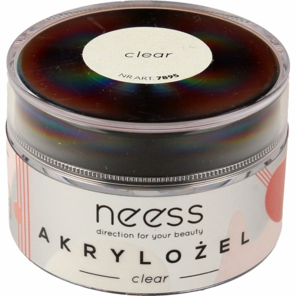 NEESS Akrylový gel na nehty Čirý (7895) 15g