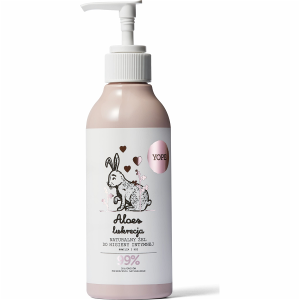 Yope Intimní hygienický gel Aloe a lékořice 300 ml