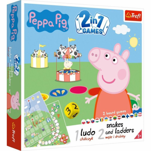 Trefl Hra 2v1 Čínskí hadi a žebříky Peppa