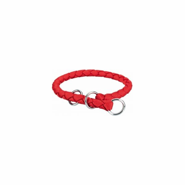 Obojek Trixie Cavo pinch červený, velikost S: 25–31 cm/12 mm