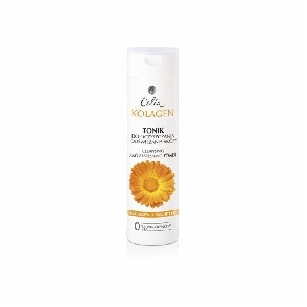 Celia Collagen Series Tonikum pro čištění a osvěžení plet...
