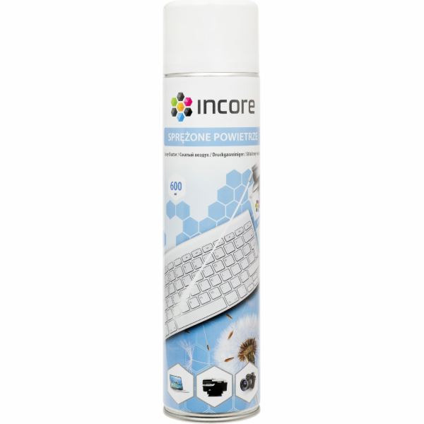 Incore stlačený vzduch pro odstranění prachu 600 ml (ISC1...