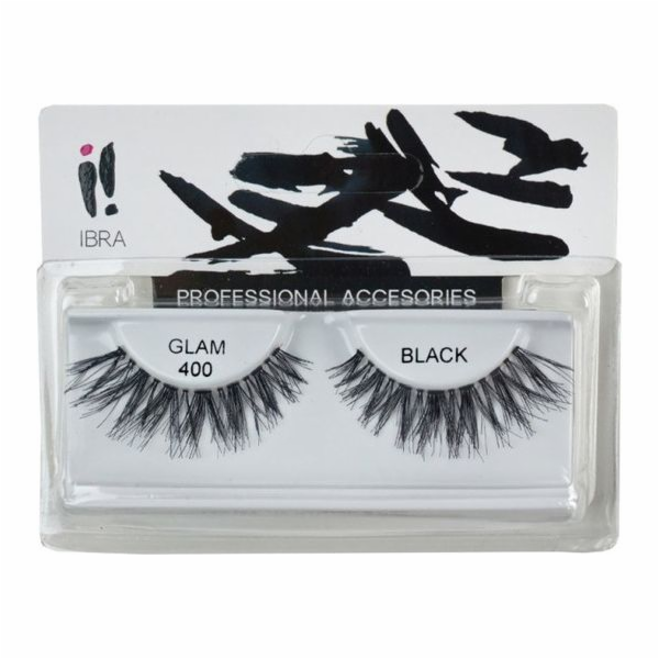 Ibra IBRA_A pár umělých řas na proužku Glam 400 Black