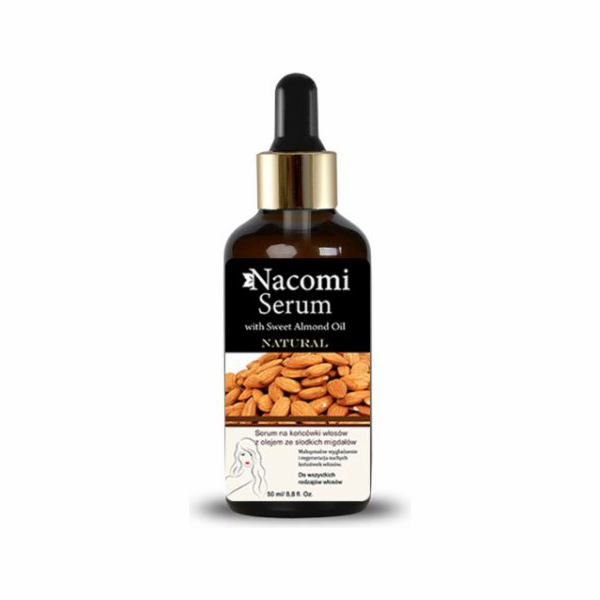 Nacomi Sérum s mandlovým olejem, na konečky, 50 ml