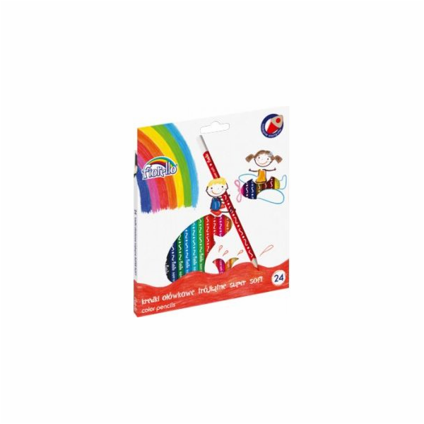 Pastelky Grand Pencil 24 barev, trojúhelníkové, super jemné
