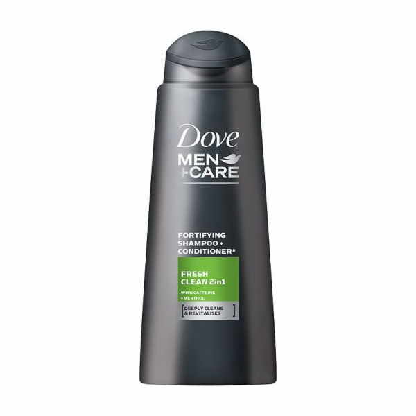 Dove Men Care Fresh Clean 2v1 osvěžující šampon na vlasy ...