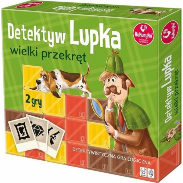 Logická hra Promatek Detektiv Lupka: Velký podvod