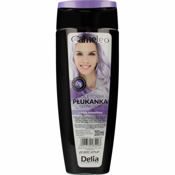 Delia Violet vlasový oplach s levandulovou vodou 200 ml (...