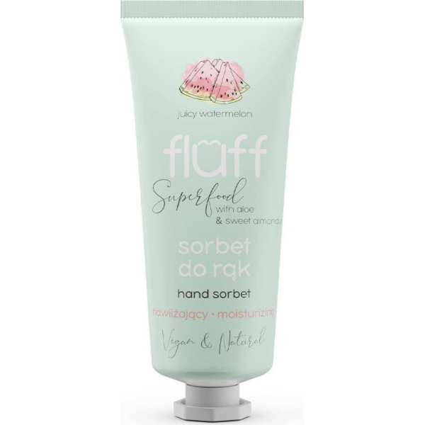 Fluff Moisturizing Hand Sorbet Juicy Watermelon 50 ml
