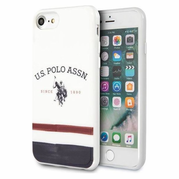 US Polo Assn US Polo USHCI8PCSTRB iPhone 7/8/SE 2020 bílá...