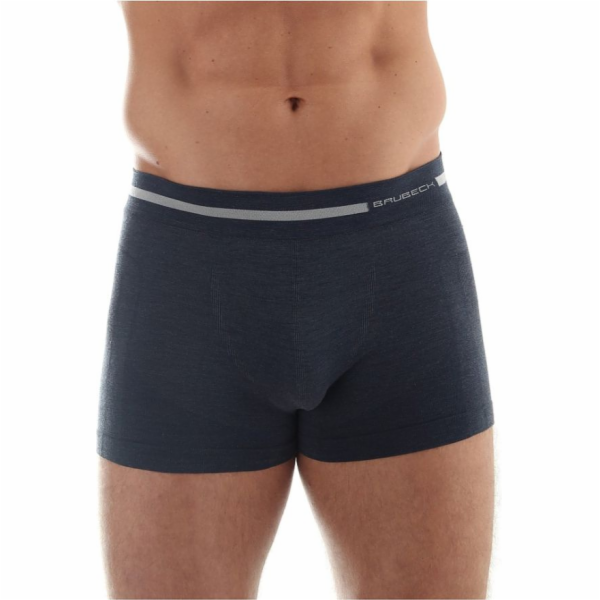 Brubeck Comfort Wool pánské boxerky, tmavě modrá, velikos...