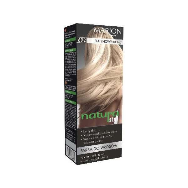 Barva na vlasy Marion Natura Style č. 692 platinová blond