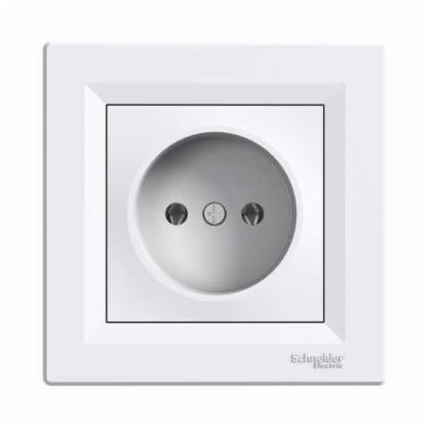 Schneider Electric Jednozásuvka b/u ASFORA bílá - EPH3000121