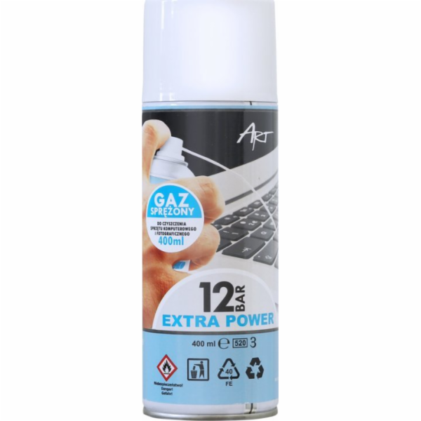 Art Extra Power stlačený vzduch pro odstranění prachu 400...