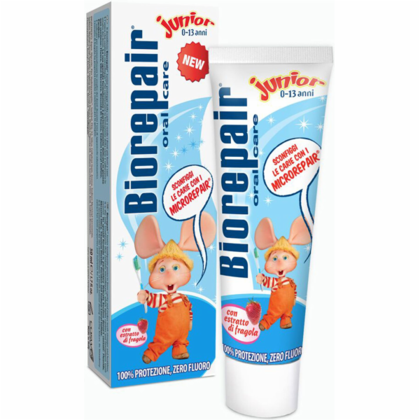 BlanX Biorepair Oral Care zubní pasta Junior jahoda