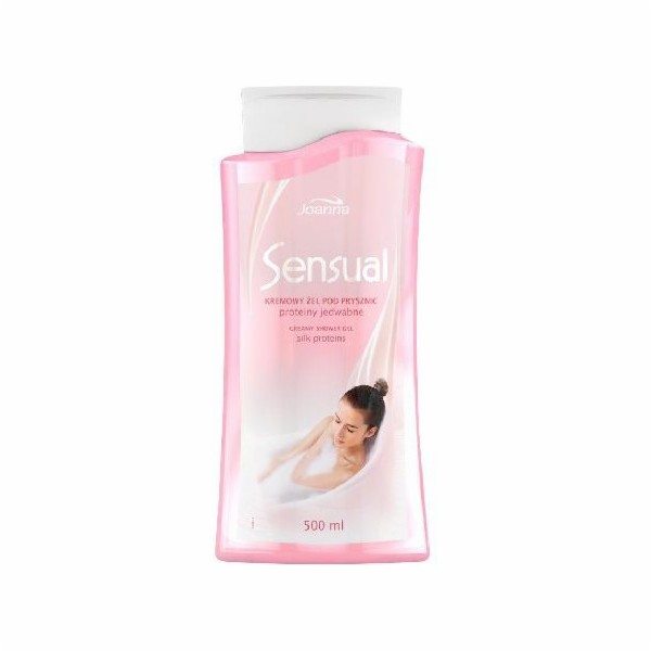 Joanna Sensual Silk Protein sprchový gel 500 ml