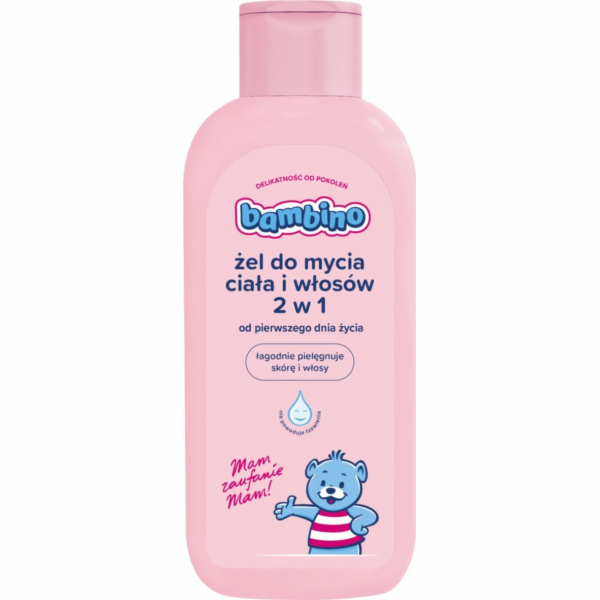 Bambino 2v1 mycí gel na tělo a vlasy pro děti a kojence 4...