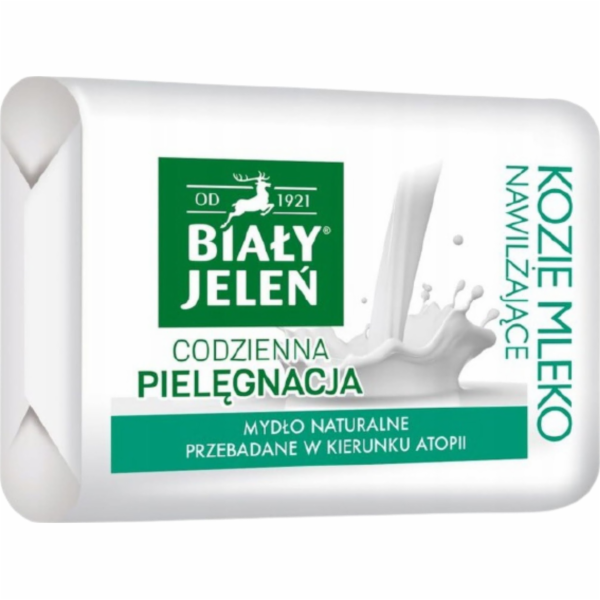 Bialy jelen Prémiové hypoalergenní mýdlo s kozím mlékem 100g