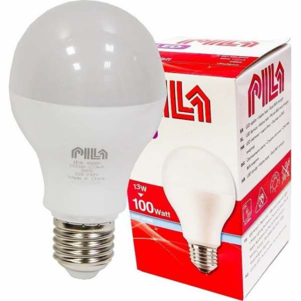 Philips LED žárovka E27 PILA LED 100W A65 CW FR ND 1CT/6 ...