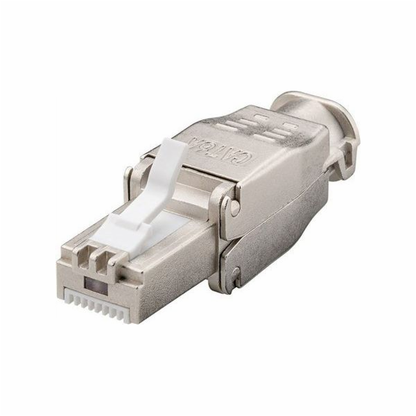 Konektor RJ45 8pinů CAT6A stíněný - montáž bez nástroje 4...