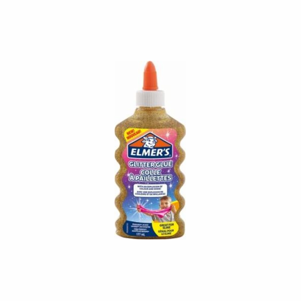 Elmers Slime lepidlo třpytivé zlaté 177 ml