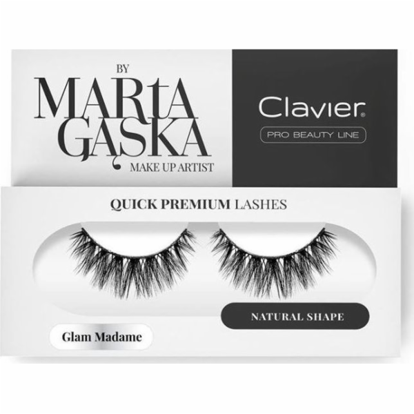 Clavier CLAVIER_Quick Premium Lashes páskové řasy Glam Ma...