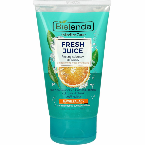 Bielenda Hydratační cukrový peeling s citrusovou vodou 150 g