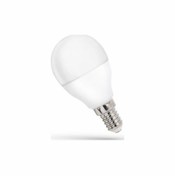 Spectrum LED LED kuličková žárovka E14 8W 640lm studená b...