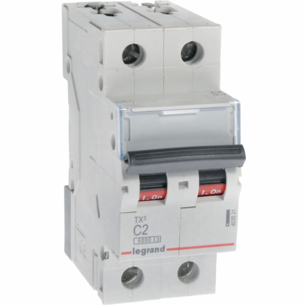 Legrand Jistič Legrand 403521 2P C 2A 6kA AC S302 TX3