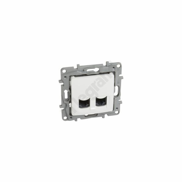 Legrand NILOE Dvojitá počítačová zásuvka 2x RJ45 kat. 6 U...