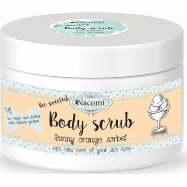 Nacomi Cukrový peeling - pomeranč 200 ml